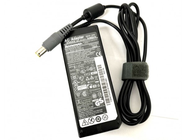 AC polnilec ORIGINAL 42T4425 za prenosnik Lenovo ThinkPad T410 T420 T510 T520 T530 T60 T61 R60 R61 W510 W520 X201 20V 4.5A 90W 7.7-5.5mm DEMO